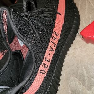 Yeezy boost red and black